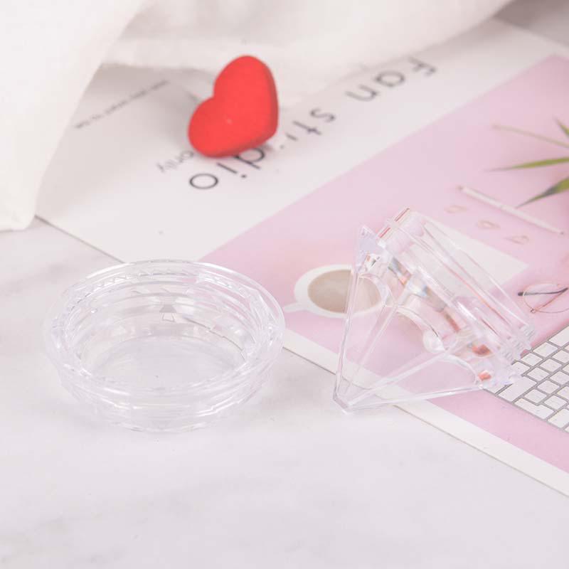 10 Pcs/Set 5G Cosmetic Empty Jar Pot Diamond Cream Box Face Cream Container