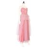 Cosplay Sleeveless Solid-Color Dress Lace-Panel Asymmetric Dress