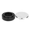 Vehicle Rear Wiper Delete Plug Cover Kit Accessory Fit for  (Silver)