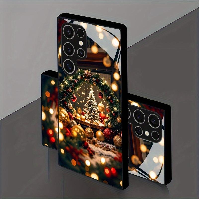 Christmas tree pattern phone case for Samsung Galaxy S26 S25 S24 Ultra S22 S20 FE S21 Plus 5G Plus S22Ultra Cover