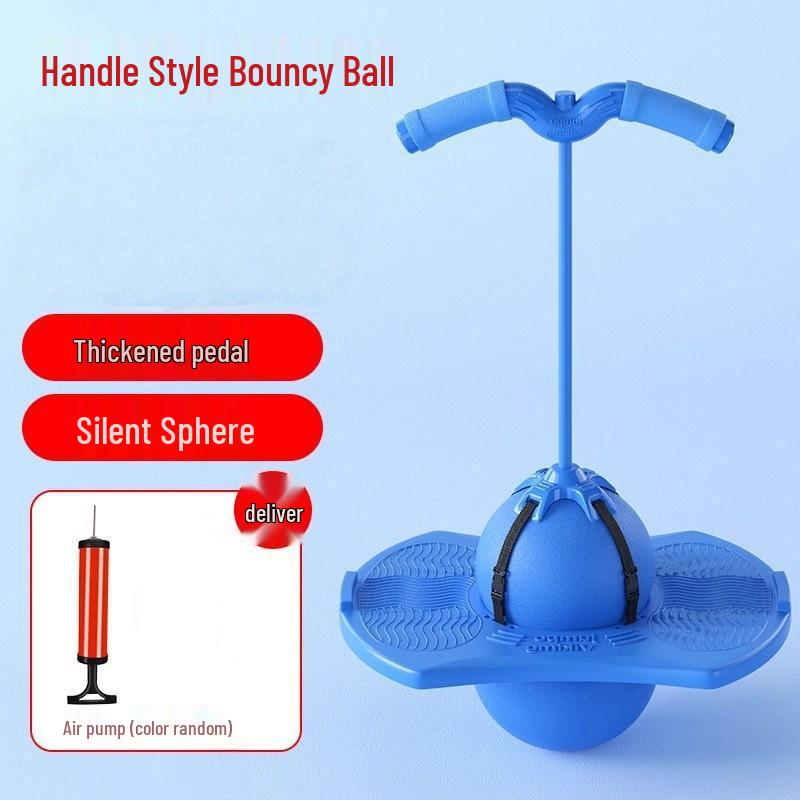 Kids & Adults Bouncing Ball - Kindergarten Sports Toy & Balance Exercise Equipment