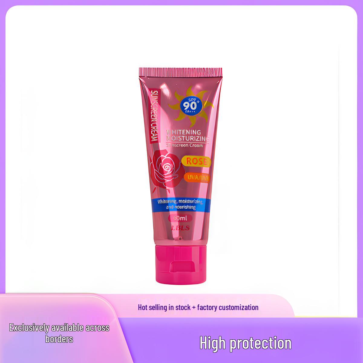 LBLS Rose Sunscreen Repair Primer BB Cream - Moisturizing, Oil Control, Concealing.