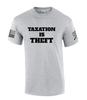 Taxation Definition Dictionary Taxation Is Theft Funny American Flag Sleeve