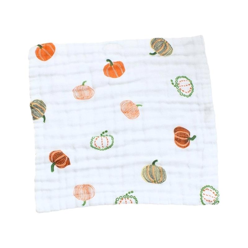 Cotton Baby Burp Cloth Soft and Breathable Newborns Washcloth for Teething Time Gentle Skin Care 30x30cm