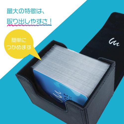 Mint Protect Deck Case Side Loader 100 Pok?mon Card Case (Black)