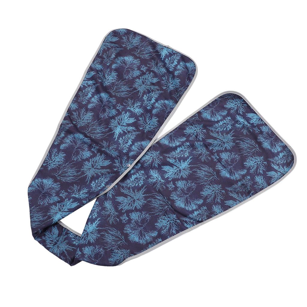 Reversible Adult Bib Oil and Dirt Proof Adult Bib Scarf Elderly Dining Clothing Protector for