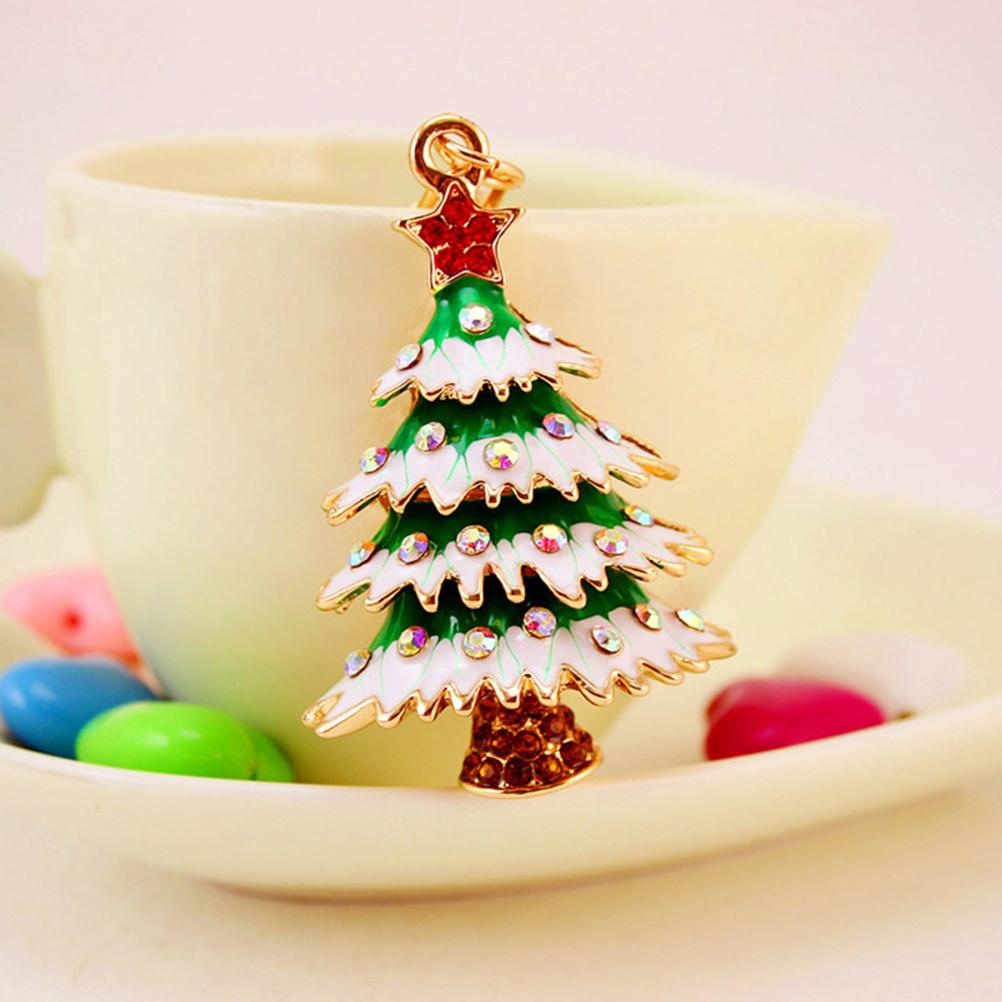 

2pcs Tree Keychain Premium Cartoon Keychain Pendant For Keys Hanging Keychains Pendant Adorable Christmas Presents Christmas other