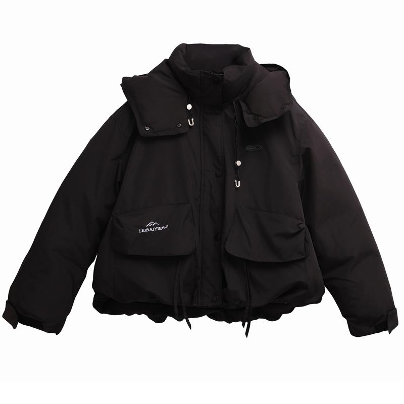 Módní Zimní Dámské Kabáty s Kapucí Hrubé Teplé Parky Volné Svrchní Oblečení Dámské Bundy