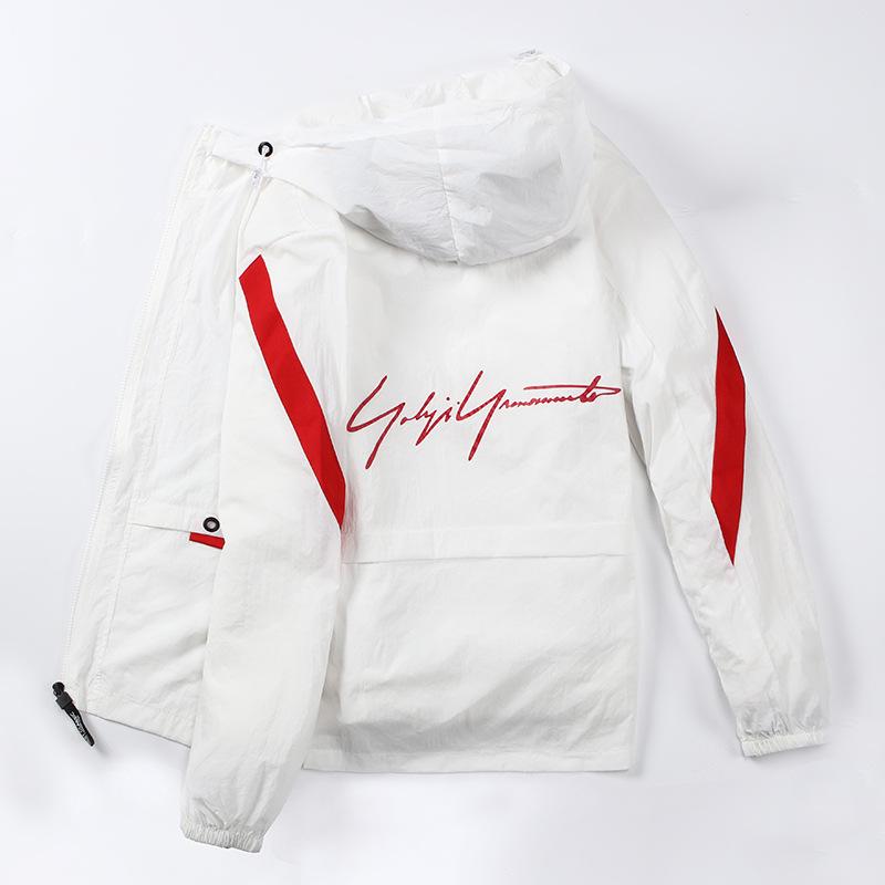 

Солнцезащитная одежда Тенденция Дышащая мужская куртка Красивая свободная повседневная куртка XXXXL