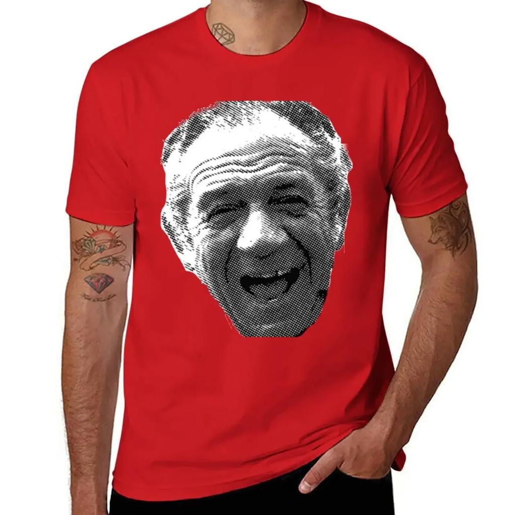 T-Shirt Sid James abiti hippie t-shirt grafiche da uomo oversize divertenti