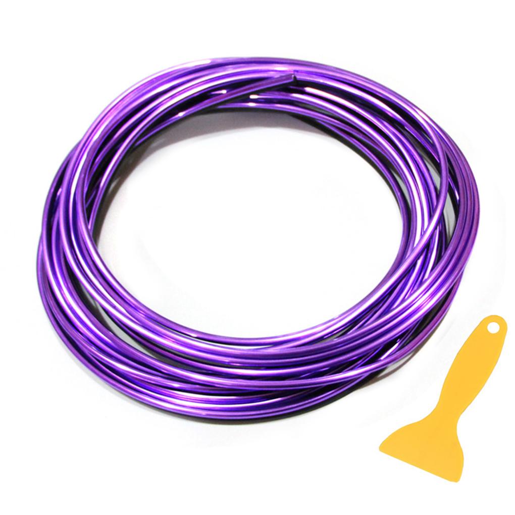 5 Meters Car Door Dashboard Air Outlet Steering Simidi\-Inner Flexible Strips Decoration Line Styling Car\-Shaper Accessories