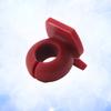 8 Pcs Glass Marker Silicone Cup Identifier Labels Bar Supplies Red Charms Glass Identification Marker Tagging Solutions
