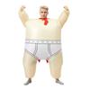 Big fat man inflatable costume