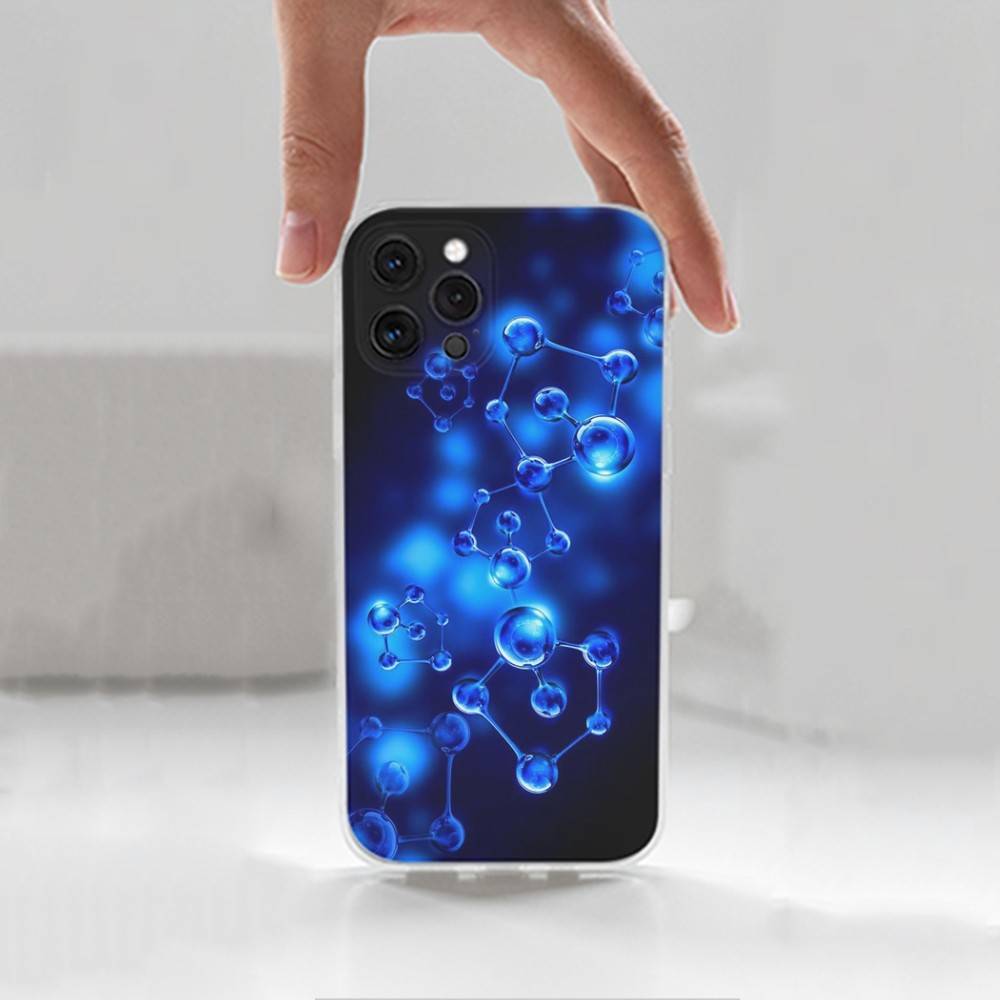 Wissenschaft Biologie DNA Für iPhone Max,14,SE,12,15,Pro,17,Plus,11,XS,Mini,16,X,13,XR,Transparente Weiche Hülle