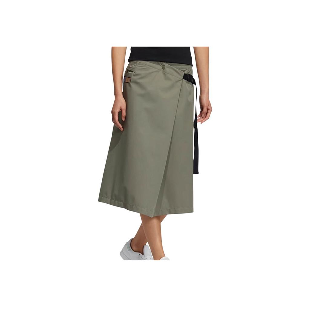 Adidas Originals Sport Lifestyle Prem Skirt Comfortable Simple Versatile Casual Long Skirt Women skirts GV4104