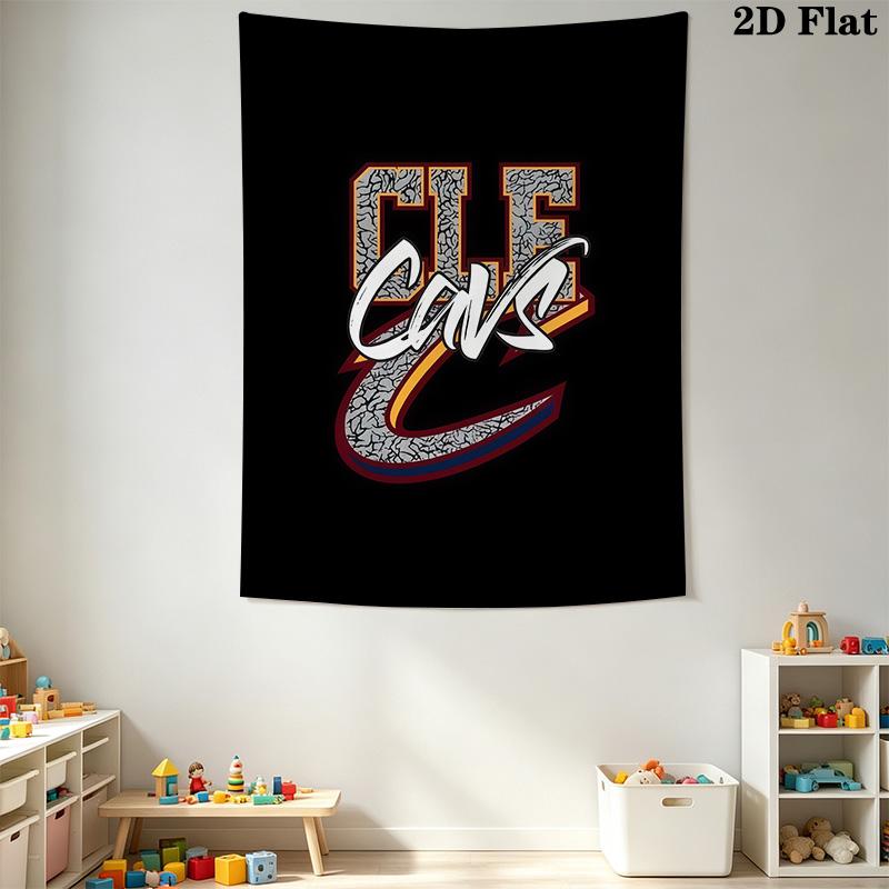 Cleveland Cavaliers Basketball Fabric Threepiece Set 1 Duvet Cover 2 Pillowcase Without Core Christmas Birthday Gift