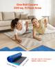 Floor Underlayment 18.6 m² 3mm Sound/Vapor Barrier for Laminate Blue