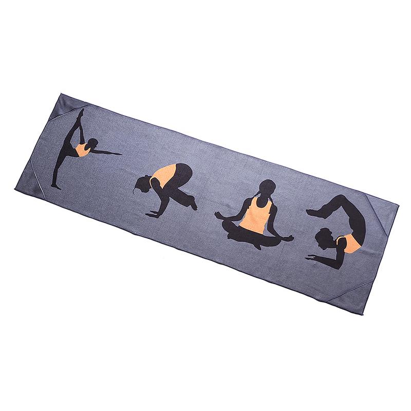 Double-Sided Fleece Yoga Towel