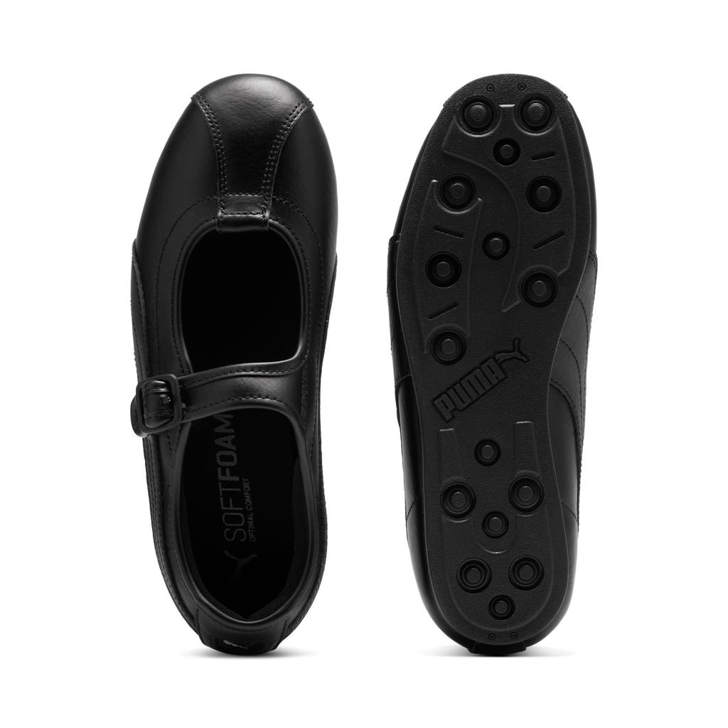 Puma Tackle Ette L Summer Hollow Out Simple Button Versatile Retro Thin Sole Training Classic Elegant Mary Jane Casual Shoes 408551-01