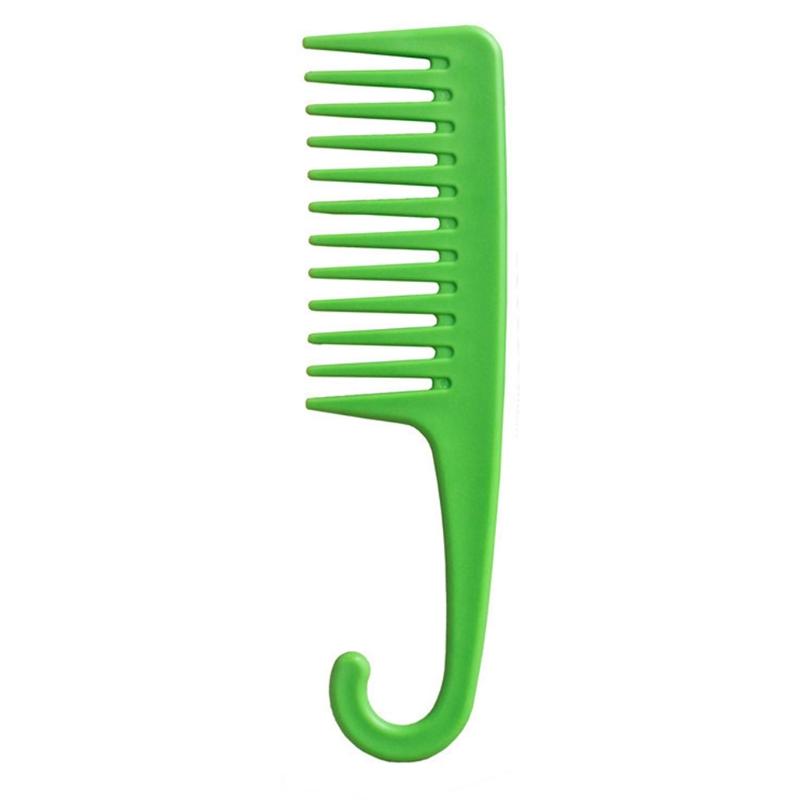 Wide Tooth Comb Detangling Hair Brush, Premium Care Handgrip Comb, Apply to for Curly, Wet, Dry, Thick ,Thin Hair