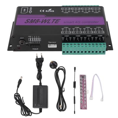 8 Channel 4G SMS Alarm Controller 4G Mobile Phone Access Controller APP WEB Power Failure Alarm