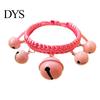 Cute Fashion Adjustable Nylon Dog Puppy Big Bells Collar Necklace Pet Supply