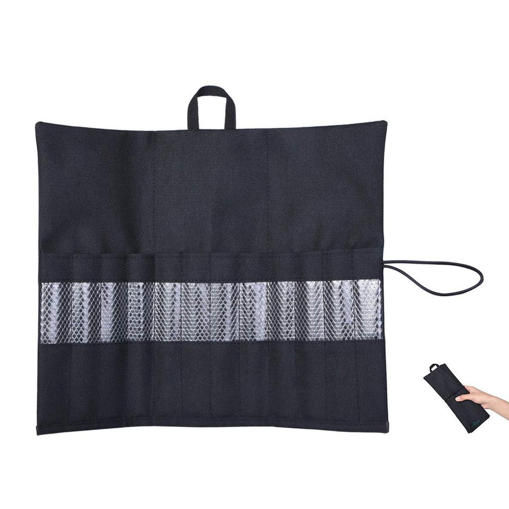 iBasingo Lightweight Tableware Storage Tent Nail Fabric Wrapped Oxford Cloth Cutlery Holds 12 Camping Tent BV1032 Bag, Bag, Bag, Cutlery, 30x25cm,
