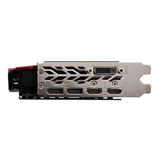 MSI TWIN FROZR VI Kühlsystem Ausgestattet Polaris Architektur Grafikkarte RADEON RX 480 GAMING X 8G