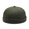 Beanie Männer Frauen Retro Brimless Tragbare Verstellbare Schädeldecke Hip Hop Hut Schädel Kappe