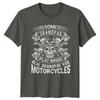 Some Grandpas Ride Motorcycles Grandparent Biker Unisexs TShirt Unisexs Tee