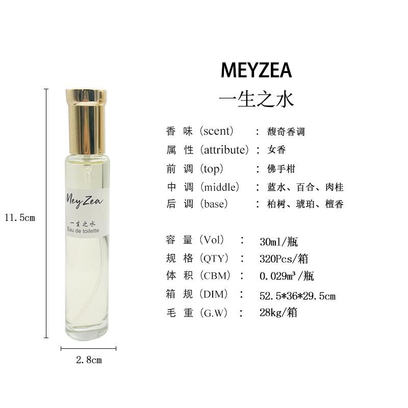 The Round Bottle Perfume Series Combination Is Strong Fragrance and the Fragrance of the Student Niche Shopping Mall