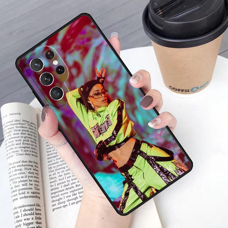 Tini Stoessel Phone Case Cover For Samsung Galaxy S24 S25 Ultra S21 S22 Ultra S10E Note 10 Plus Note 20 FE S23