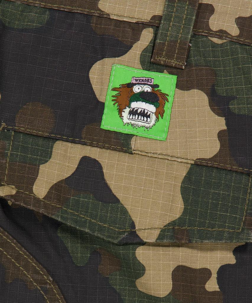 WKNDRS [Wkndrs X Gwaxng] Dully Ripstop Cargo Shorts (Camo)