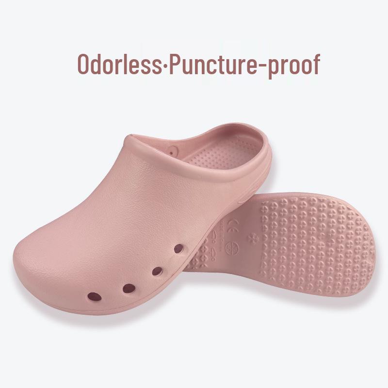 Нескользящие хирургические тапочки - Унисекс с закрытым носком для операционной и лаборатории 41-42