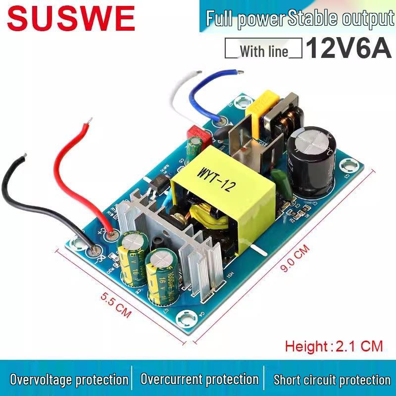 AC-zu-Multi-Spannungs-DC-Schaltnetzteilmodul (5V, 12V, 24V, 36V, 48V) mit eingebautem Schalter