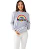 Disney Womens/Ladies Mickey Mouse Rainbow Sweatshirt