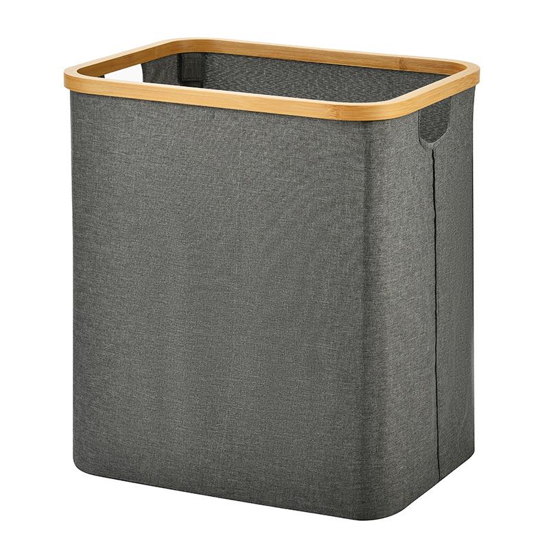 Foldable Cationic Storage Laundry Basket for Bathroom and Bedroom - High-Value Dirty Clothes Hamper and Organizer