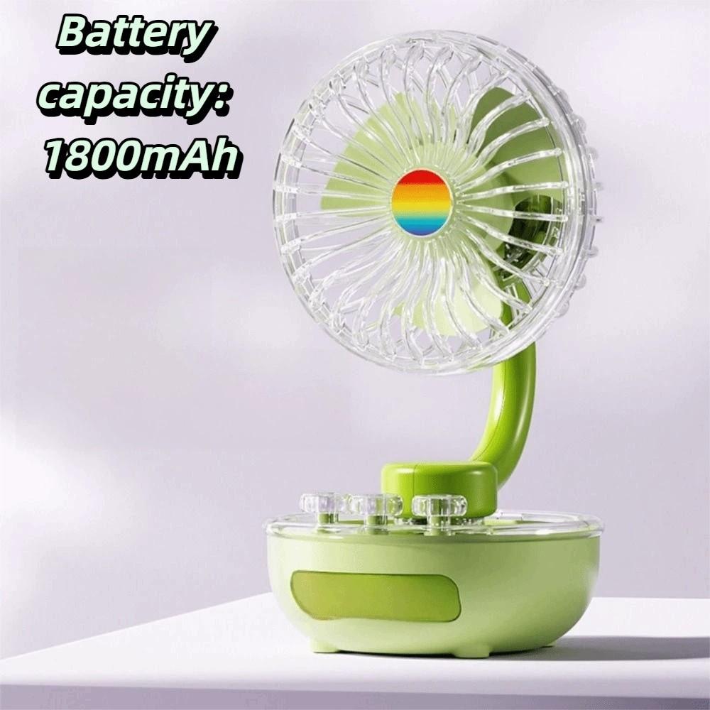 Compact Design Rechargeable Mini Table Fan Portable Personal Cooling Fan  Personal Cooling