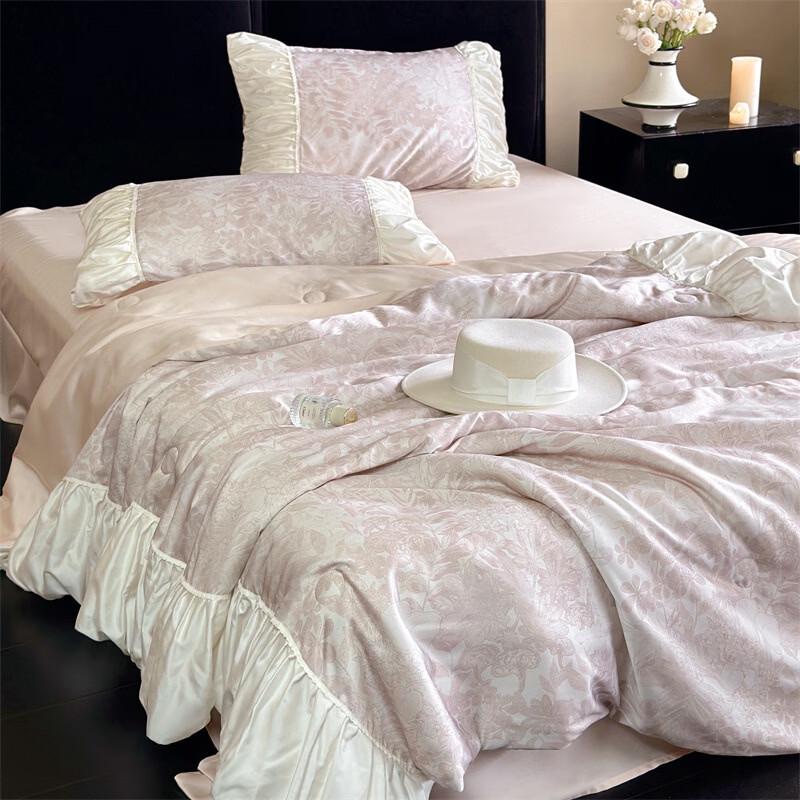 Brangdy Tencel Eis Seide Jacquard Ganzjahresdecke