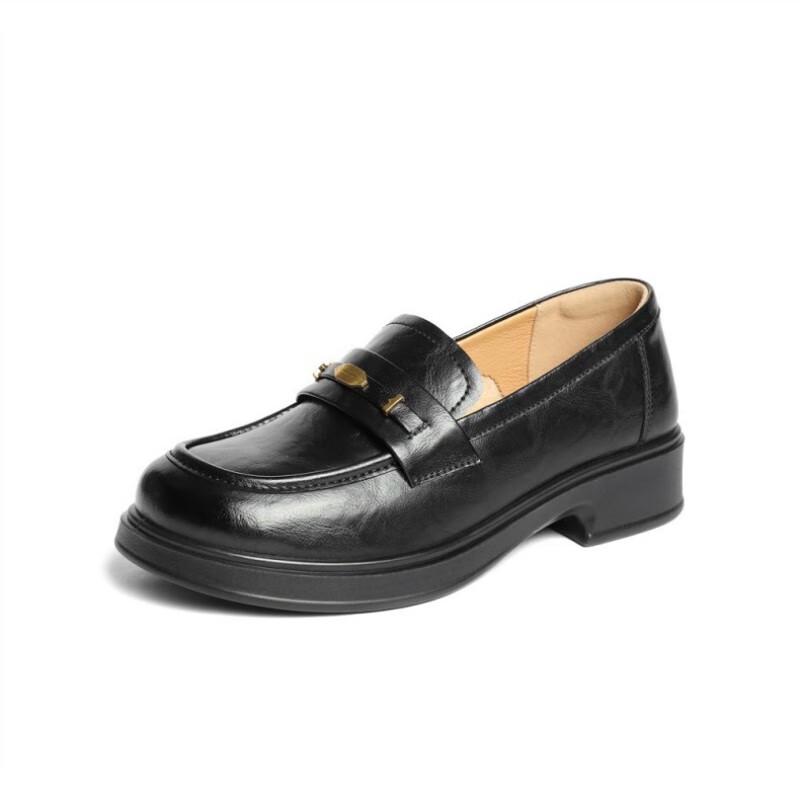 SENDA Women s Retro Chic Commuter Loafers 40 чёрный