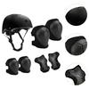 7 Pieces Kids Bike Helmet Protective Gear Set Skating Guards for Skateboarding Outdoor Inline Skating Sports Rollerblading