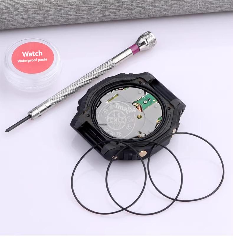 Für Casio G-SHOCK Uhr GA-110 GA2100 GM-2100 DW5600 GW-M5610 GG-1000 GA-1100 Serie Gehäuseboden Wasserdichter Ring Staubdichtungsring