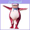 Frog Character Costume Suit With Fan For Kids Comic Themed Performance And Dress Up