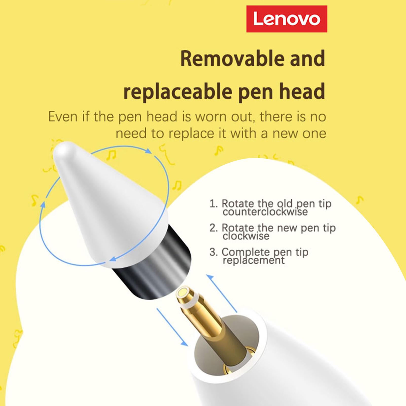 

Lenovo BP16 емкостные ручки высокочувствительный цифровой карандаш ультратонкие наконечники магнитная емкостная ручка белый