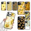 Sunflower Floral Phone Case For iPhone 17 Air 15 16 11 12 13 14 Pro Max Cover For iPhone 17 Air Max Plus Coque Fundas