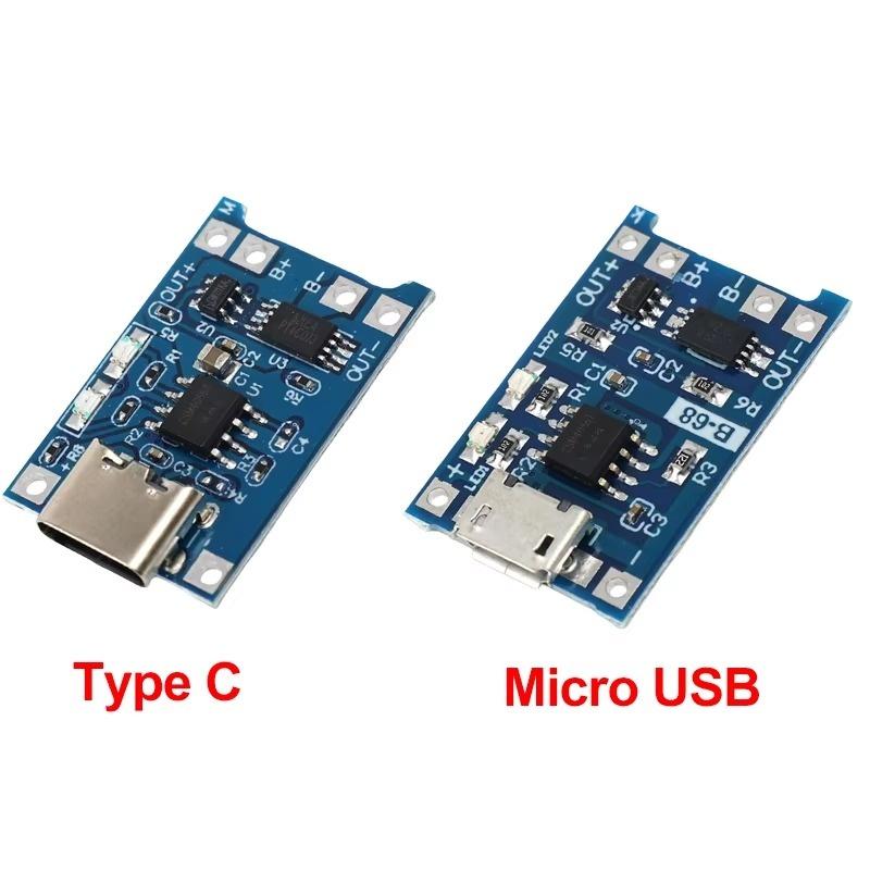 1A Lithium Battery Charger Pcb Module Multiple Interfaces Stable Charging Efficiency For Diy Projects And Small Device Repairs