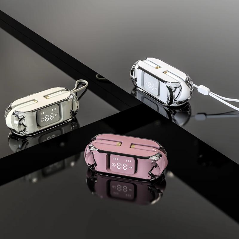 

Bluetooth-наушники в форме симпатичного, портативного, прозрачного спортивного вкладыша с длительным сроком службы батареи и хорошим качеством звука. Balanced Connection синий