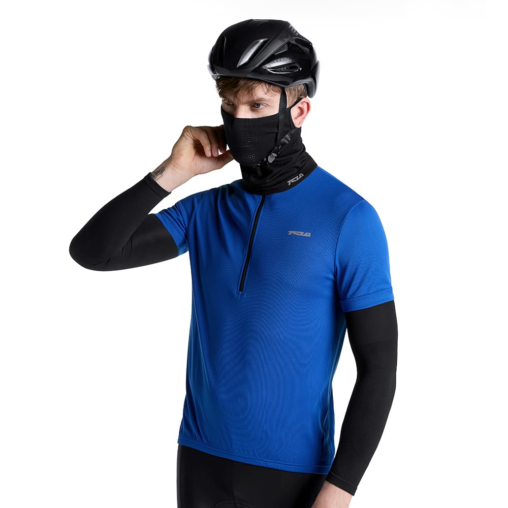 Tesla Arm Covers for Men and Cool to the UV Perfect for Outdoor and Sun Tattoo Solid Women, Touch, Sweat-Wicking, Quick-Drying, Protection, UPF50+,