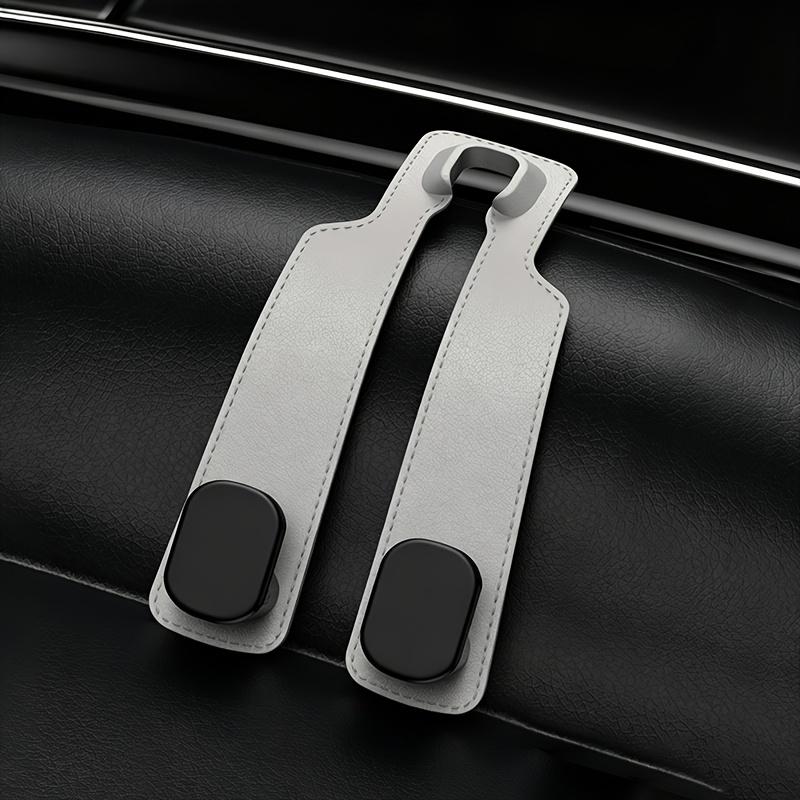 2-Hook Car Seat Back Hook Cover, Hidden Design, Double Hooks, Multi-Functional, Universal, Suitable for All Car Models