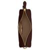 Coach Waverly 24 Brand Logo Grained Leather Shoulder Bag Medium Women's Maple Brown